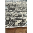Linon Vintage Zeigler Power Loomed Microfiber Polyester 9'x12' Rug in Gray