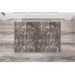 Linon Vintage Clara Power Loomed Microfiber Polyester 2'x3' Rug in Gray