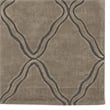 Linon Trio Britta Hand Tufted Polyester 8'x10' Rug in Gray