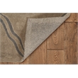 Linon Trio Marple Hand Tufted Polyester 5'x7' Rug in Ivory