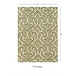 Linon Trio Marple Hand Tufted Polyester 8'x10' Rug in Ivory
