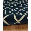 Linon Trio Marple Hand Tufted Polyester 8'x10' Rug in Ivory