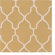 Linon Trio Geo Hand Tufted Polyester 5'x7' Rug in Yellow