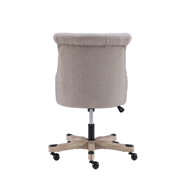 sinclair gray polyester office chair