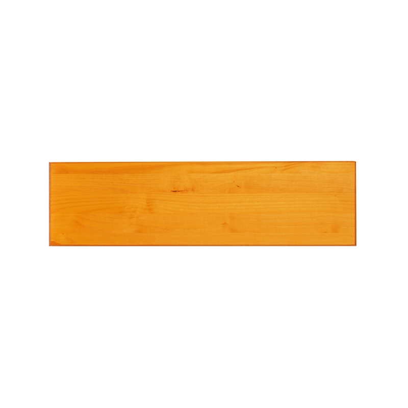 Linon Chelsea Dining Bench in Honey Pine Finished Wood