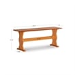 Linon Chelsea Wood Dining Bench in Natural