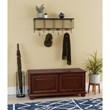 Linon Chadwick Traditional Cedar Chest in Rich Cherry Finished Wood