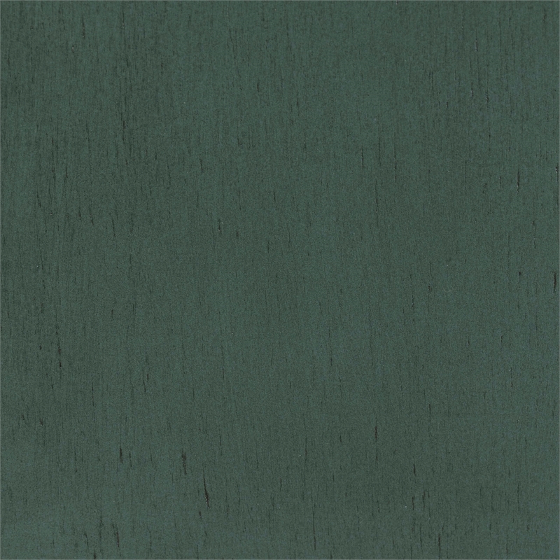 Linon Willow 2 Tone Dining Table in Distressed Teal Blue Wood