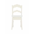 Linon Madi Youth Wood Table and Two Chair Set in Vanilla White