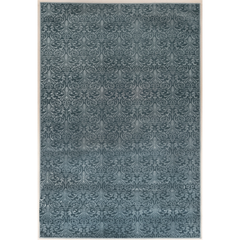 Linon Evolution Damask Power Loomed Polyester 5'x7'6