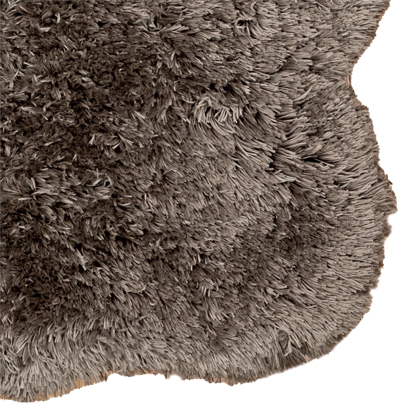 Linon Faux Lamb Skin Hand Tufted Polyester 3'6