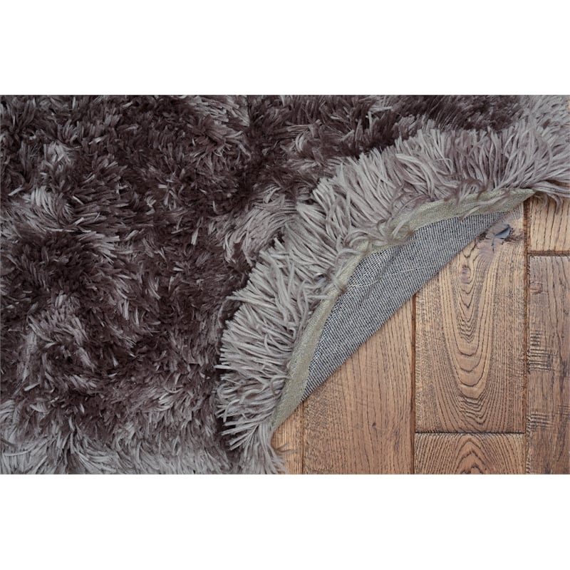 Linon Faux Lamb Skin Hand Tufted Polyester 3'6