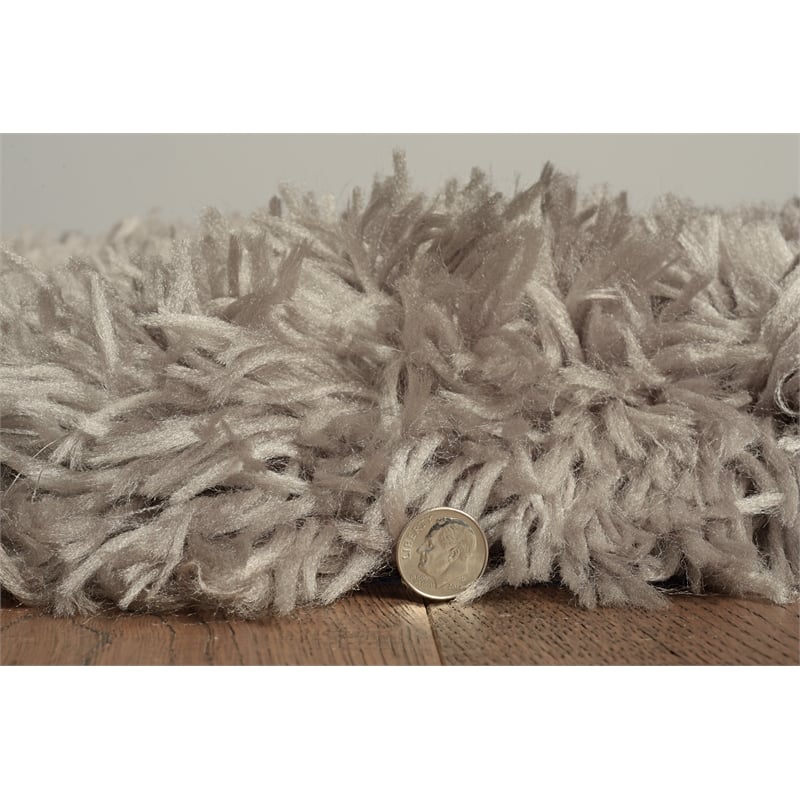 Linon Faux Lamb Skin Hand Tufted Polyester 3'6