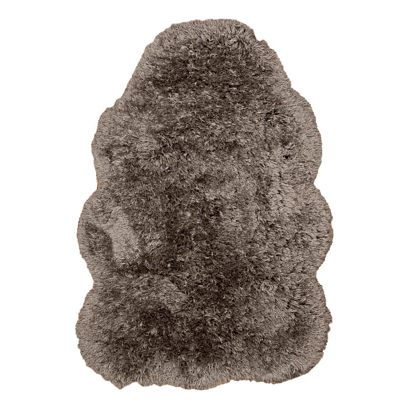 Linon Faux Lamb Skin Hand Tufted Polyester 3'6