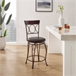 Linon Circles Swivel Counter Stool 24.5