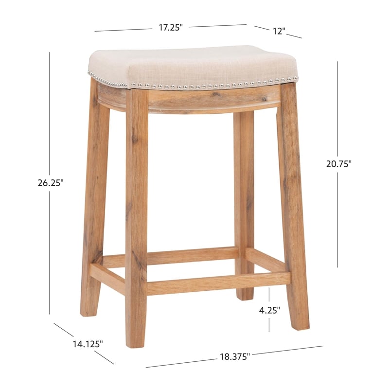 Linon allure best sale counter stool