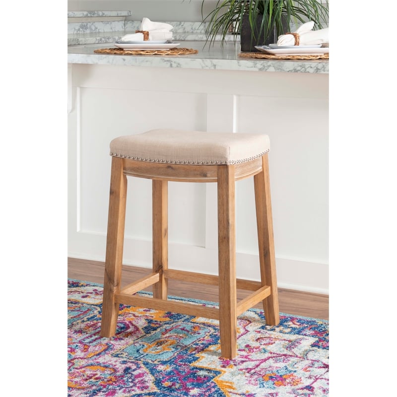 Linon claridge 26 in counter online stool