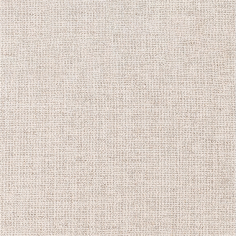 Linon Anna Campaign Accent Stool Black Metal Legs with Rope Detail in Cream