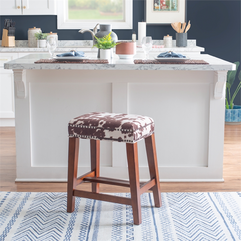 Linon Walt Counter Stool - Thumbnail 4