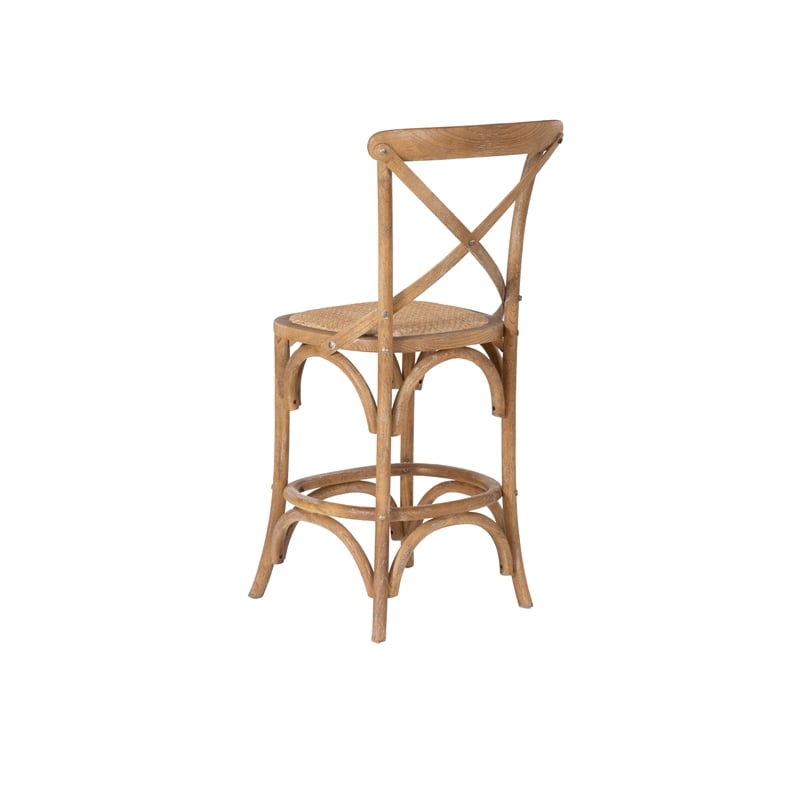 Linon Moxy 24" Wood Counter Stool - Thumbnail 3