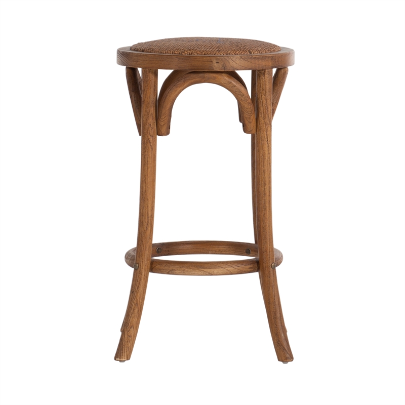 linon rae backless counter stool