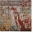 Linon Emporium Fence Power Loomed Polypropylene 5'x8' Rug in Beige