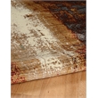 Linon Emporium Canyon Power Loomed Polypropylene 5'x8' Rug in Beige
