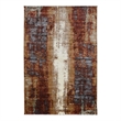 Linon Emporium Canyon Power Loomed Polypropylene 5'x8' Rug in Beige