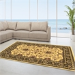 Linon McKinley Isphahan Power Loomed Polypropylene 9' X 12' Rug in Cream