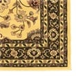 Linon McKinley Isphahan Power Loomed Polypropylene 9' X 12' Rug in Cream