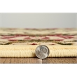 Linon McKinley Nain Power Loomed Polypropylene 9' X 12' Rug in Cream