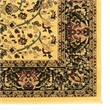 Linon McKinley Nain Polypropylene 8' Square Area Rug in Cream