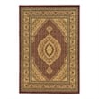 Linon McKinley Mahi Tabriz Power Loomed Polypropylene 9' X 12' Rug in Red