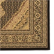 Linon McKinley Mahi Tabriz Power Loomed Polypropylene 9' X 12' Rug in Black