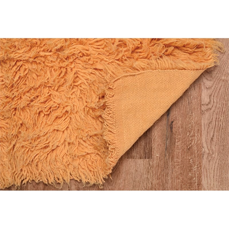 Linon New Flokati Hand Woven Wool 3'6
