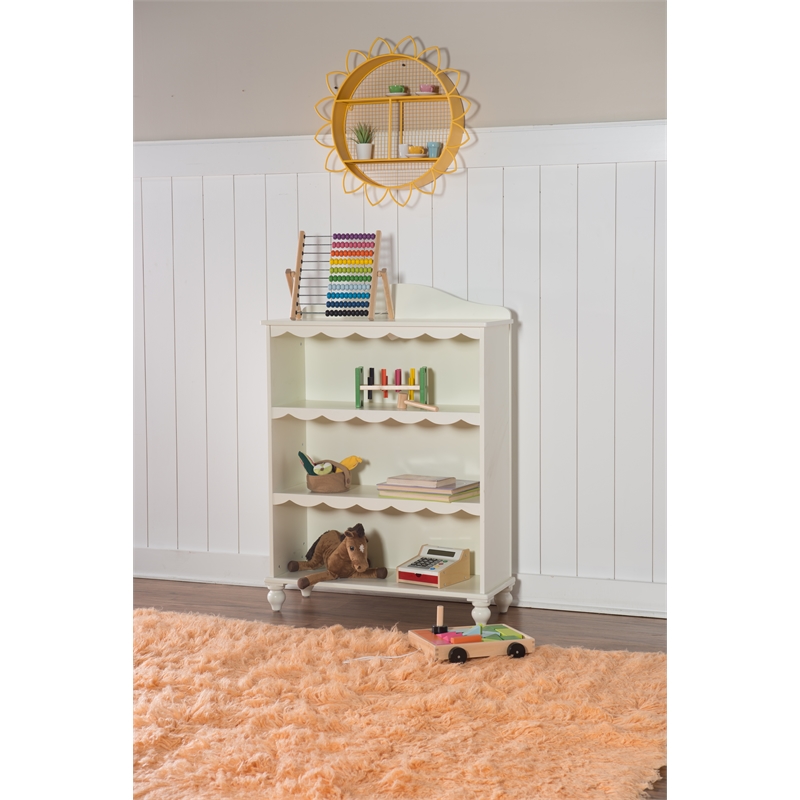 Linon New Flokati Hand Woven Wool 5'x8' Rug in Sherbet Orange