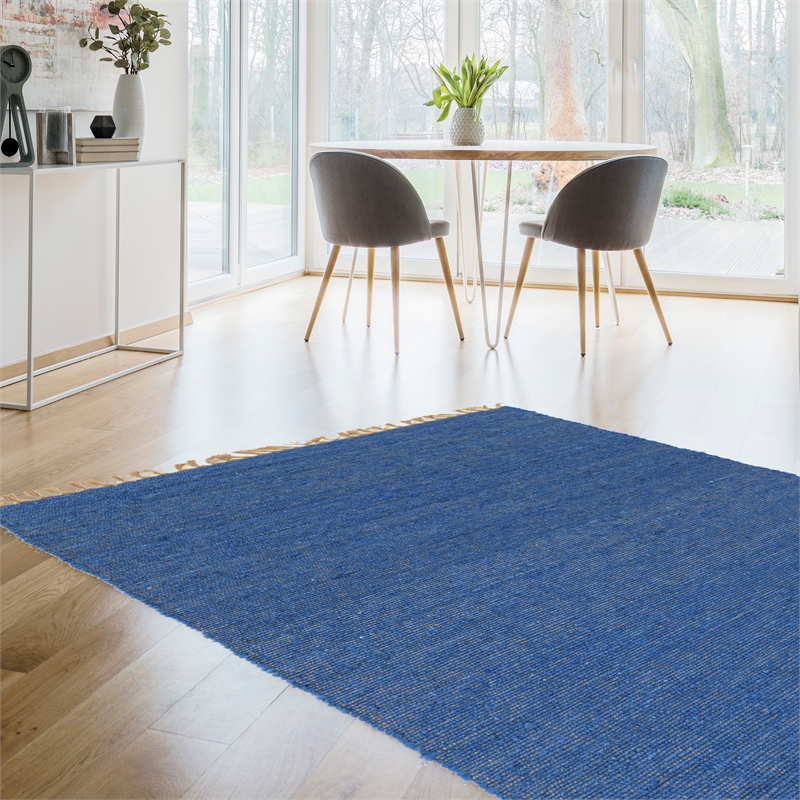Linon Berber Loop Hand Woven Wool 5'3