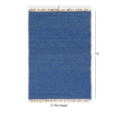Linon Berber Loop Hand Woven Wool 5'3