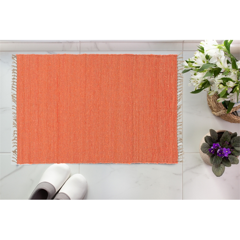 Linon Berber Loop Hand Woven Wool 1'10