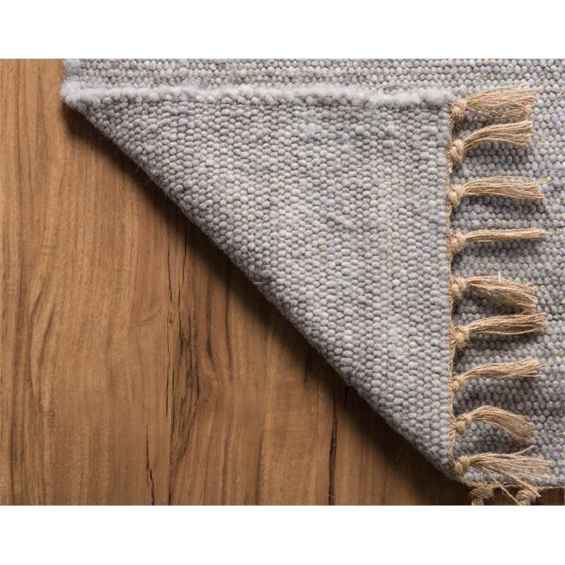 Linon Berber Loop Hand Woven Wool 7'10