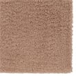 Linon Luxe Plush Shag Hand Tufted Polyester 8'x10' Rug in Sand Brown