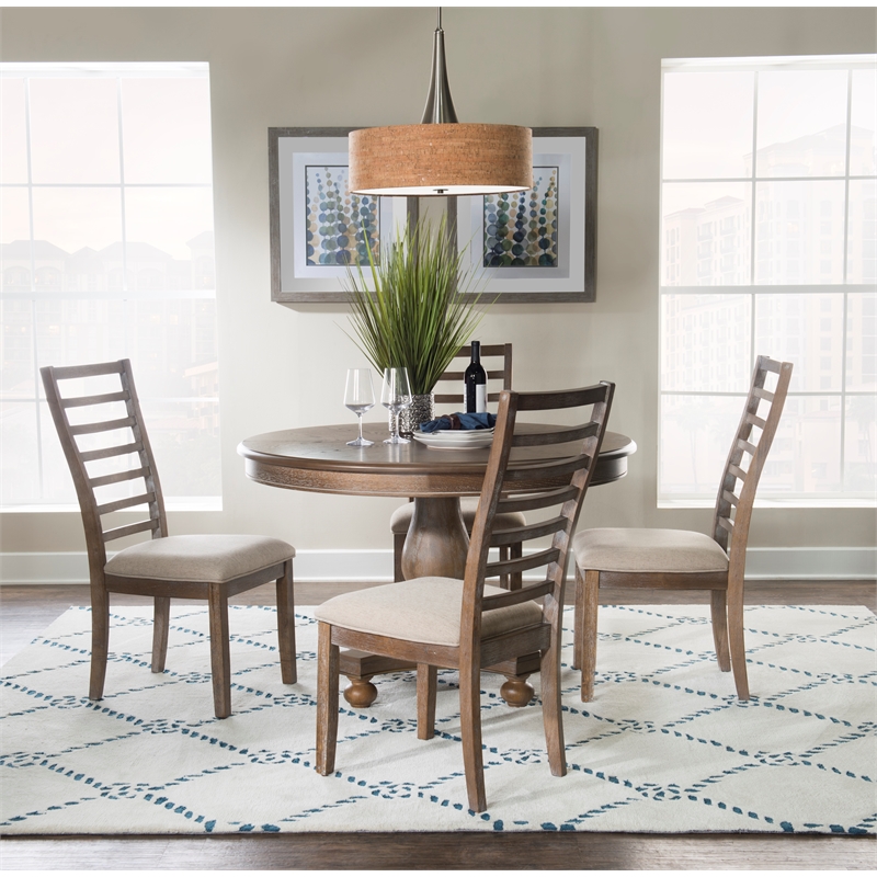 Linon Tripoli Rope Hand Tufted Polyester 8'x10' Rug in Ivory