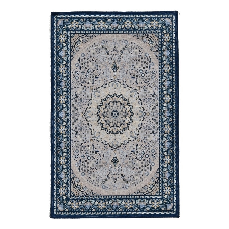 Linon Emerald Paulson Woven Microfiber Polyester 2'2