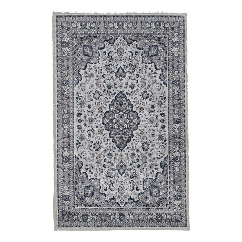 Linon Emerald Barton Woven Microfiber Polyester 2'2