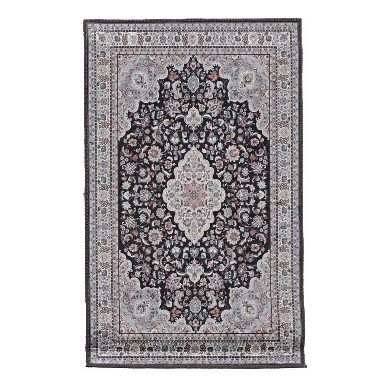 Linon Emerald Barton Woven Microfiber Polyester 2'2