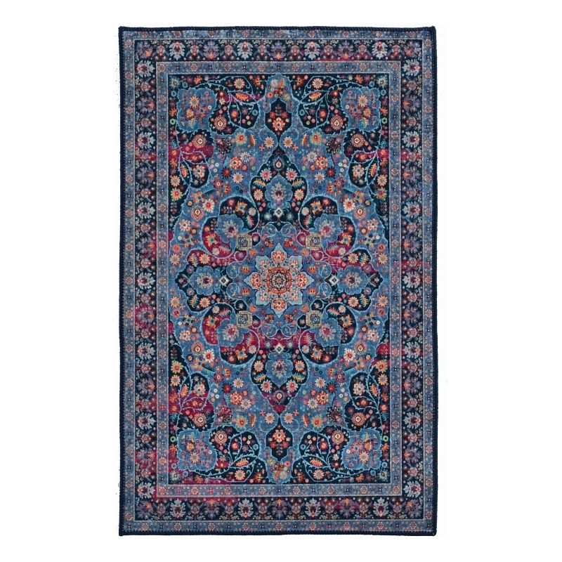 Linon Emerald Grenier Woven Microfiber Polyester 2'2