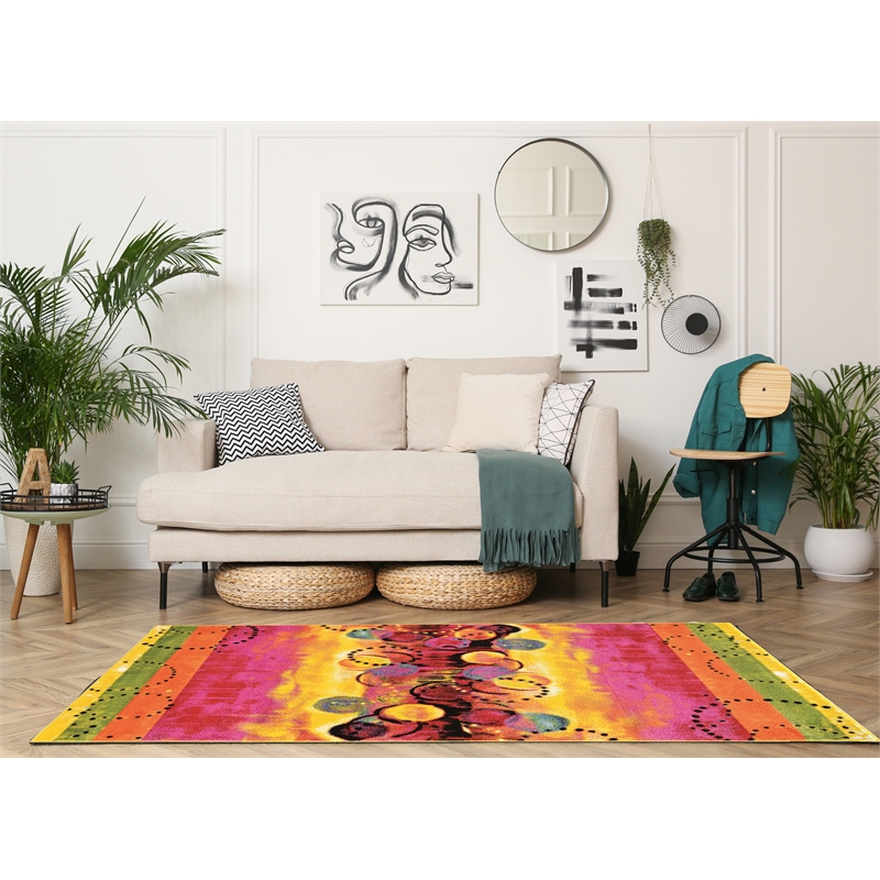 Linon Marisol Saltsa Power Loomed Polypropylene 5'x7'6