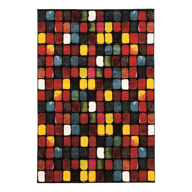 Linon Marisol Paint Box Power Loomed Polypropylene 8'x10'3