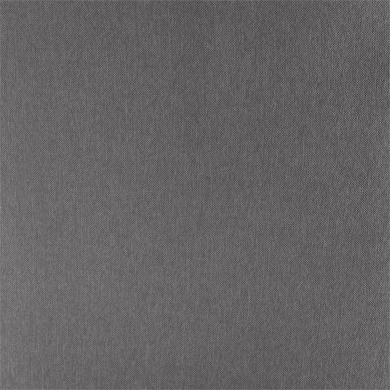 Linon Dixie Graywash Wood Base Upholstered Tufted Swivel Office Chair in Gray