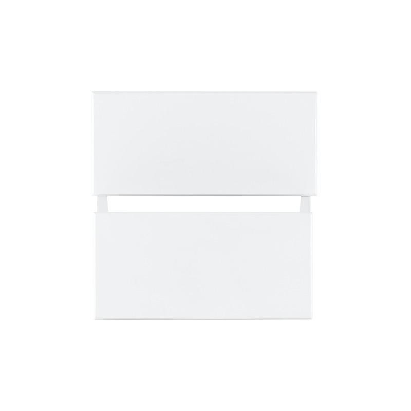 Linon Tyler Wood Bed Step Stool in White